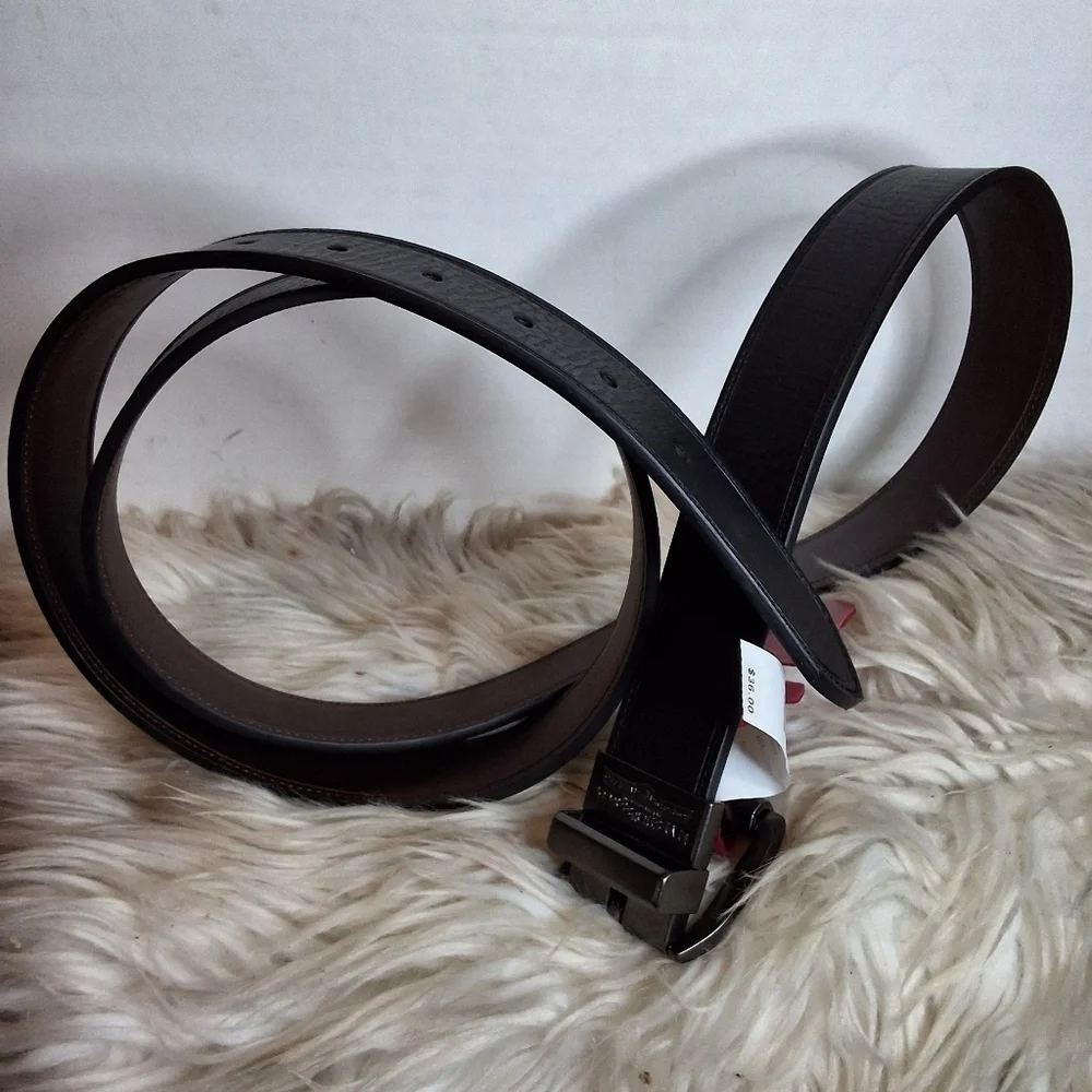 Levi's Big & Tall Reversible Blackbrown Belt 54
